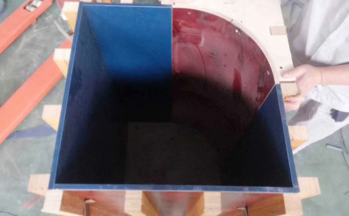 Irregular column template