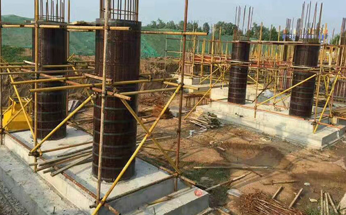 Template assisted reinforcement